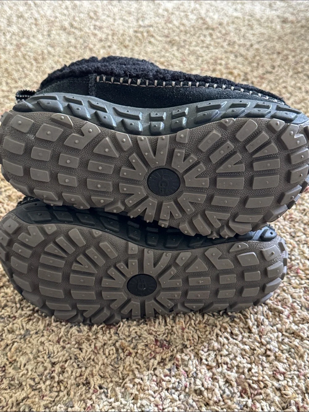 UGG All-Gender Venture Daze Ultra Mini Boot | Black | Size 6 women - Picture 4 of 8
